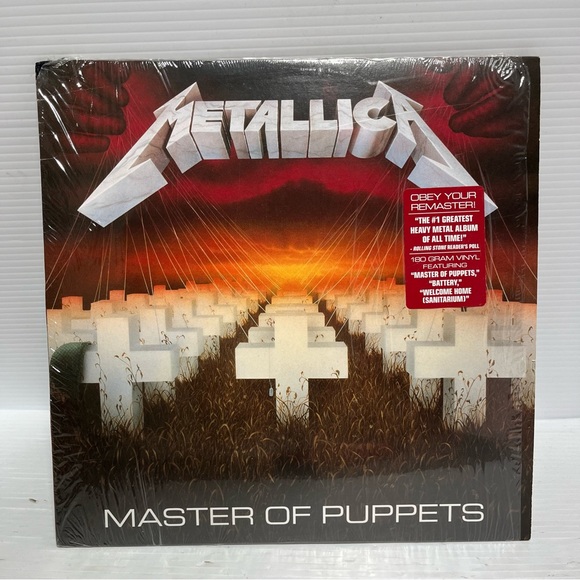 Metallica - Master Of Puppets [Vinyl LP] Black - Picture 1 of 5